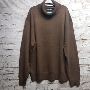 NWT Men’s Merino Wool Blend Relax Fit Turtle Neck